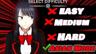 Beating Asian Mode Difficulty | Yandere Simulator