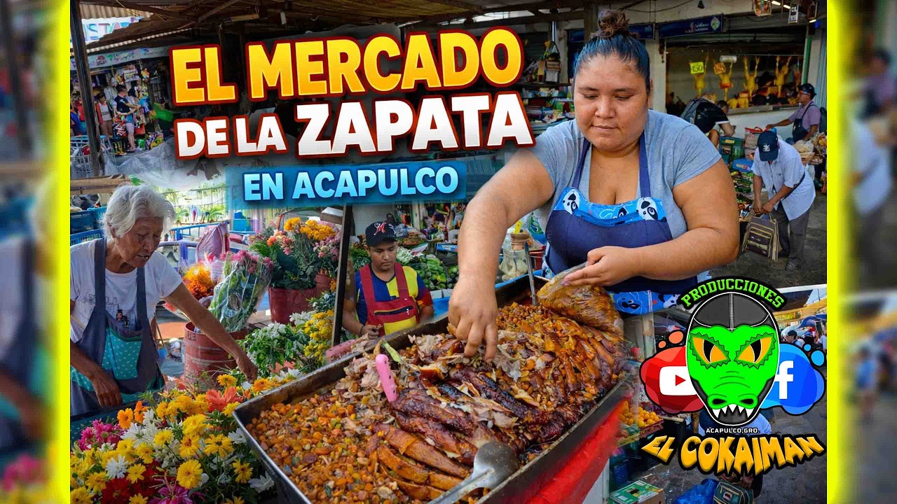 ¡Así Se Vive En Mercado De La Zapata! En Acapulco