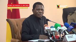 POINT DE PRESSE DU MINAT 21 JAN 2026