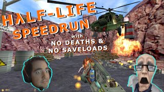 Half-Life Speedrun NO DEATHS NO SAVELOADS