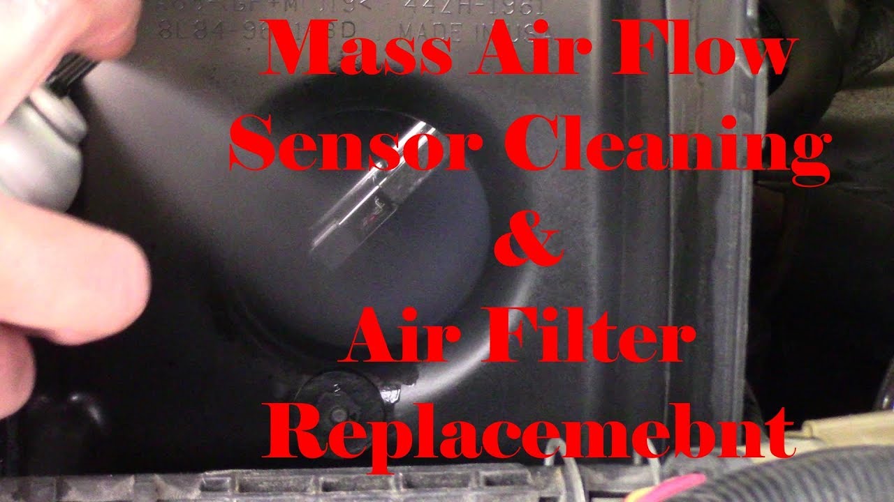 Mass Air Flow Sensor - Cleaning Tips - YouTube