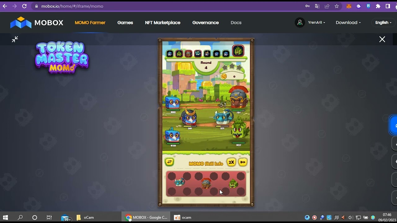 Token Master Mobox Game NFT - 2023/02/09 - 