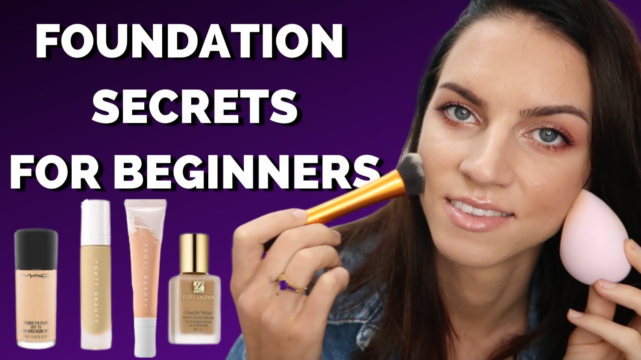 HOW TO APPLY FOUNDATION FOR BEGINNERS Brush vs Beauty Blender FENTY
