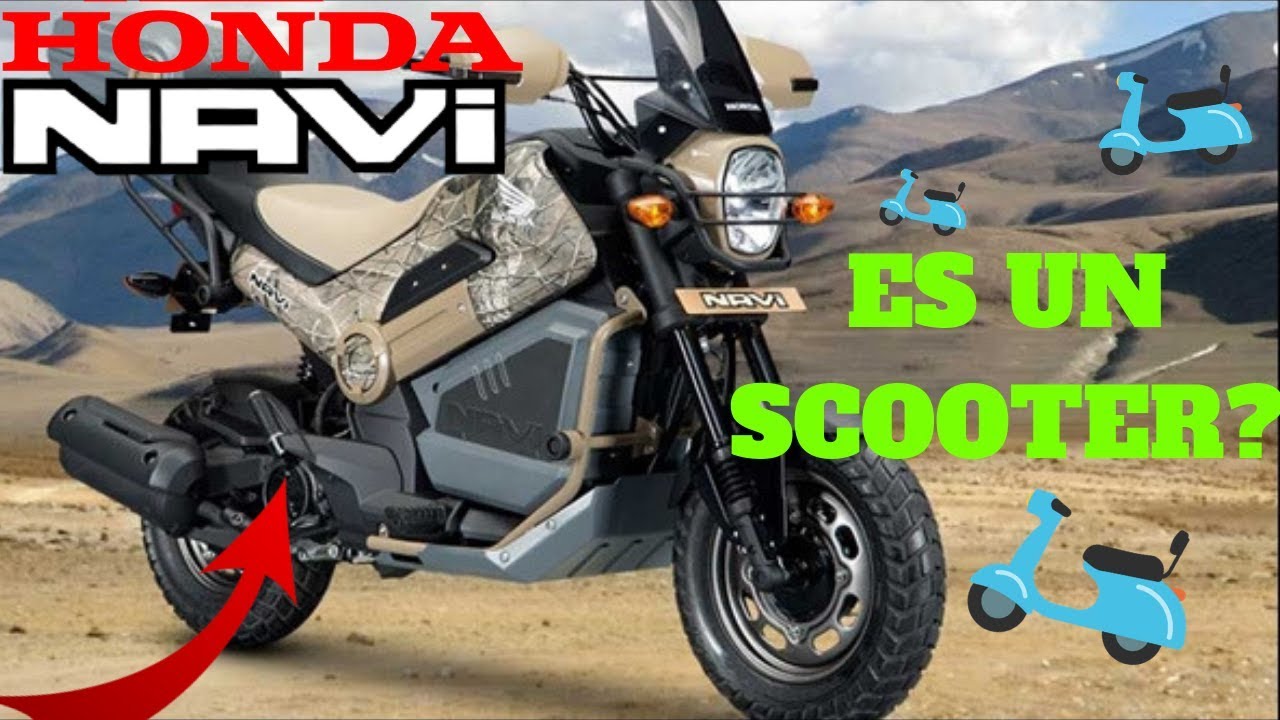 Honda Navi 110 Adventure Un Scooter Que No Es Scooter Precio Y Caracteristicas Youtube