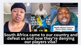 Download lagu Nigerians drag south Africa for denying Remo stars players visa to enter their country πΏπ¦π³π¬