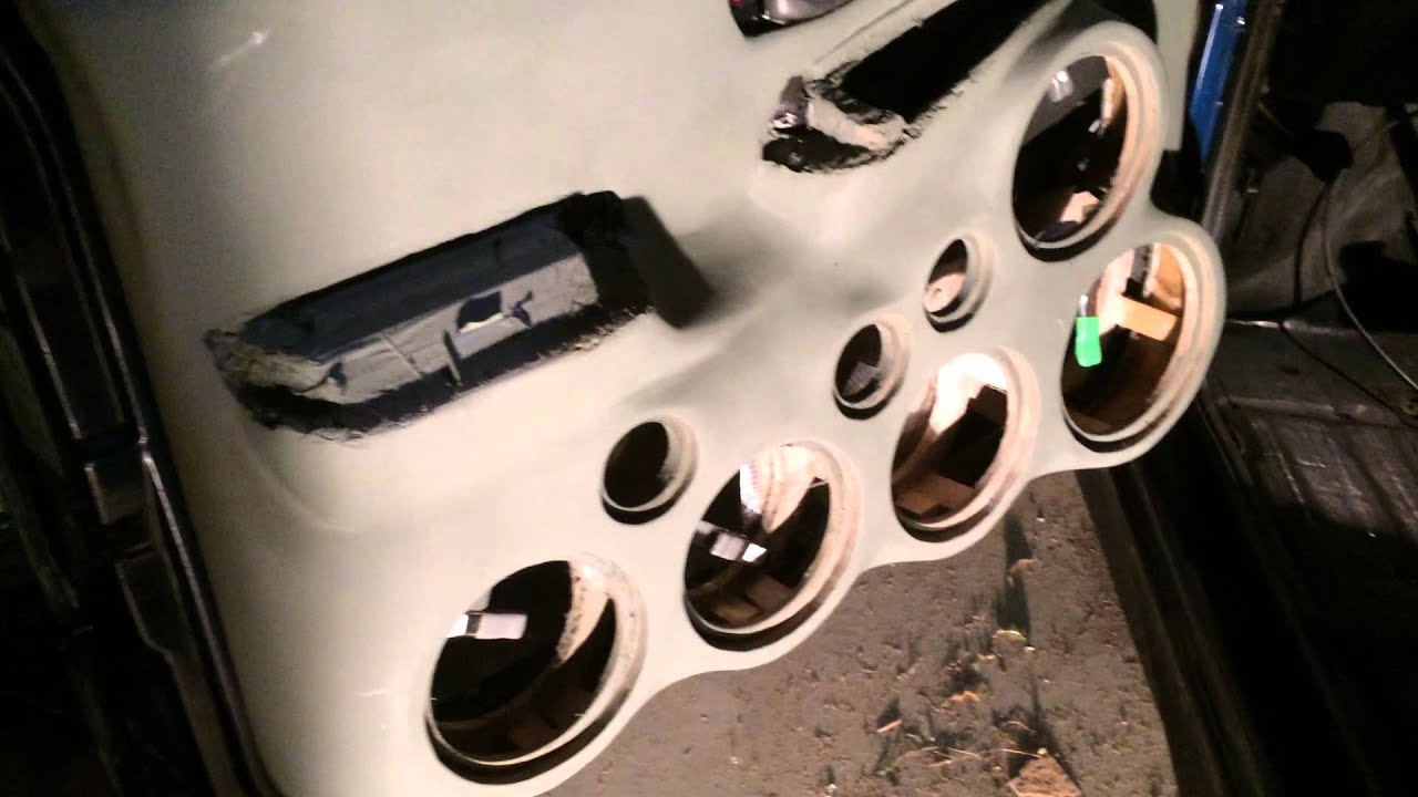 Fiberglassed door panelsBlazer Xtreme 8 speakers per door! YouTube