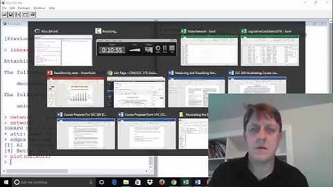 Importing Social Network Data into R through CSV Files