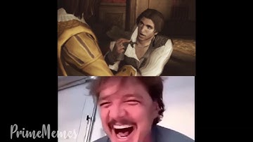 Pedro Pascal Crying Ezio Auditore (Assassin