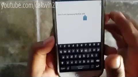 Samsung Galaxy S4: How to set email signature