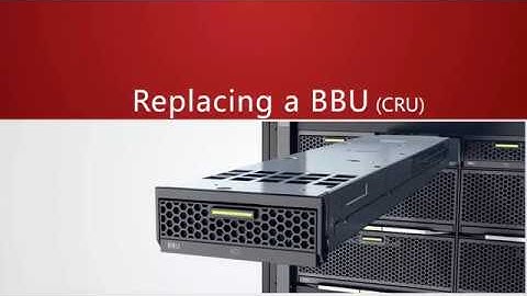 Huawei OceanStor Dorado18000 V3 Replacing a BBU (CRU)