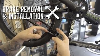 HOW TO REMOVE AND INSTALL BRAKES!