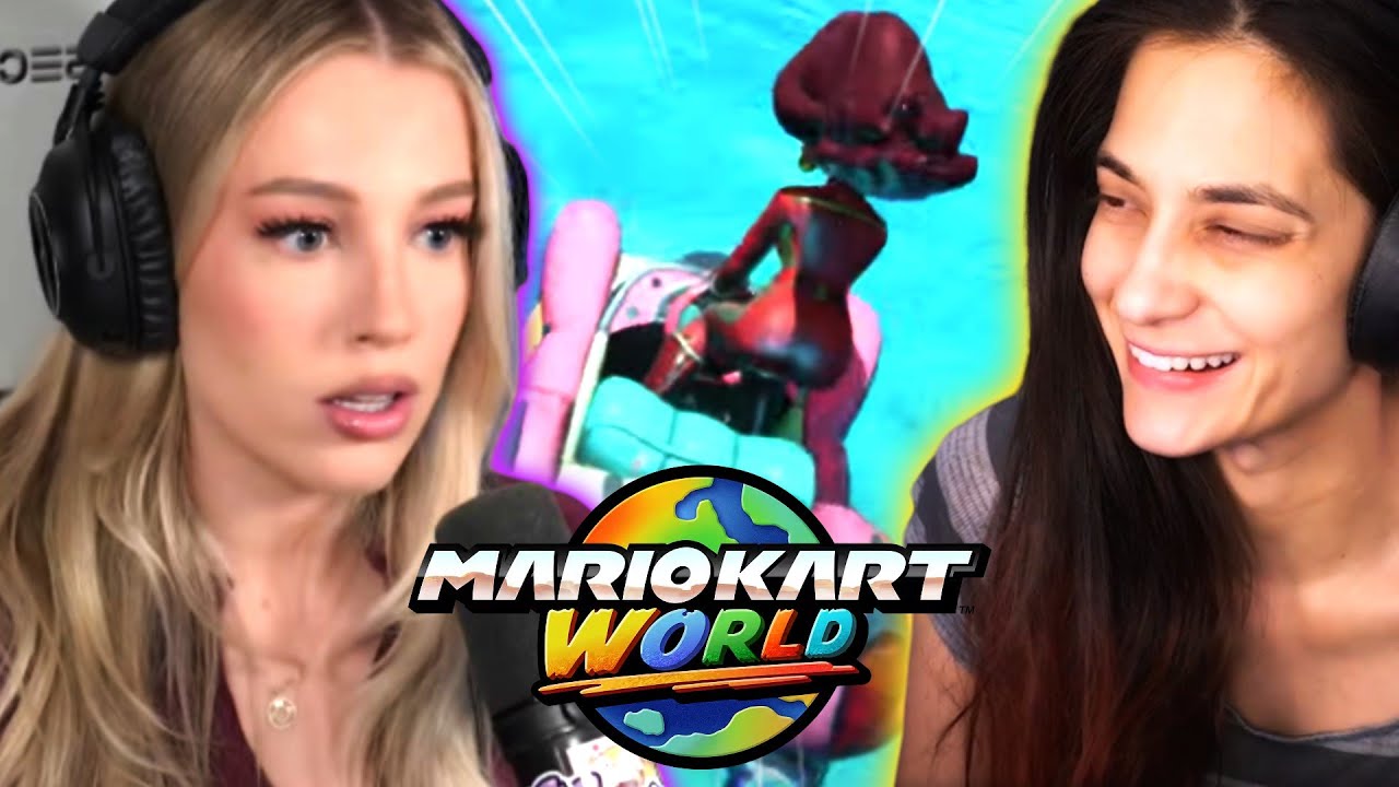 Emerome And @karacorvus First Experience With Mario Kart World!!!