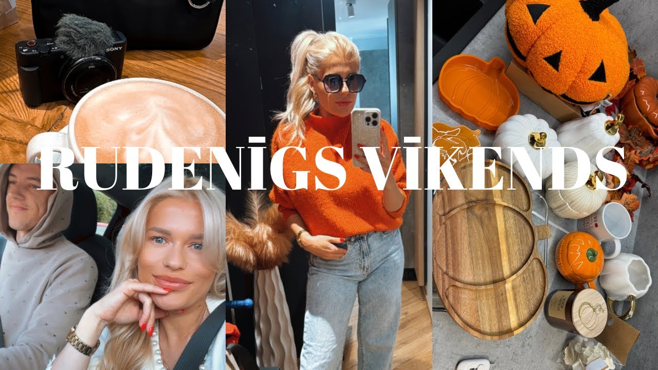 RUDENĪGA NEDĒĻAS NOGALE. ŠOPINGS, UNBOXINGS, DEKORĒŠANA, GARDUMU CEPŠANA. VLOGS #432