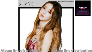 Stayc Star to a young culture Line distribution 