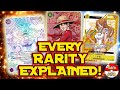 Every One Piece Card Game Rarity Explained (From Common to the RAREST Cards Released in Japan!)