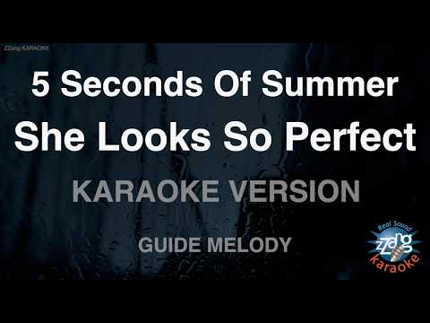 5 <strong>Seconds</strong> <strong>Of</strong> <strong>Summer</strong> - <strong>She</strong> <strong>Looks</strong> <strong>So</strong> <strong>Perfect</strong> (Melody) (Karaoke Version)