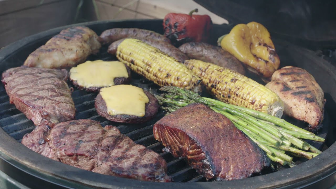 How to use and setup your Big Green Egg for Direct Grilling