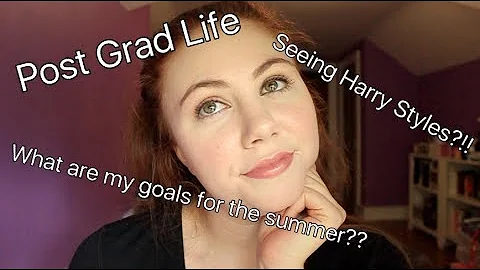 Post Grad Life, What are my Goals for the Summer, ...