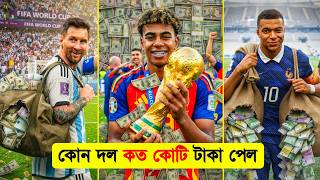 ২০২৬ বিশ্বকাপে কোন দল কত টাকা পাচ্ছে FIFA World Cup 2026 Prize Money- FIFA World cup 2026