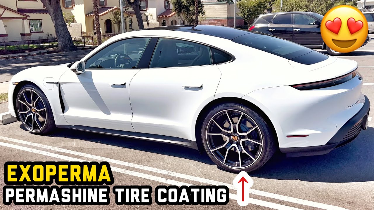Taycan Tire ExoForma Permashine on RS Spyder Wheels 【Taycan13】 