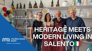 Walkthrough Salento Heritage: Cutrofiano’s Ceramics & Your Dream Home in Salento, Puglia!