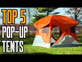 TOP 5 BEST POP UP TENTS FOR CAMPING 2020