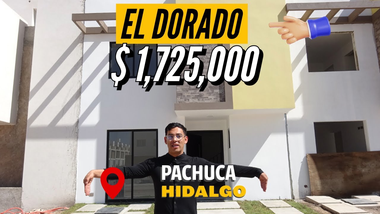 🏡 CASA EN VENTA EL DORADO RESIDENCIAL | PACHUCA HIDALGO | $ 1,750,000 | 4 RECÁMARAS | ROOF GARDEN