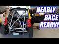 Repairing Our Wrecked Turbo-K Smartcar Ep.2 Our Monster Miata's Ready To Run its Fastest Time EVER