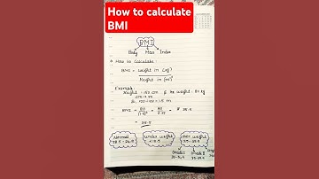 how to calculate bmi | #bmicalculator #bodymassindex #education