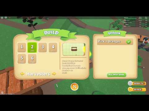 Roblox Treehouse Tycoon Harvester Glitch - silver hacks for roblox treelands