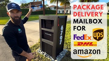 Vaultbox: The Ultimate Package Delivery Mailbox for UPS, FedEx, DHL, & Amazon