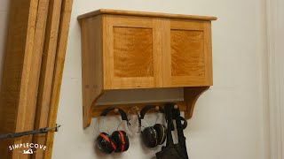 How To Make A Shaker Wall Cabinet | Woodworking Project @Simplecove