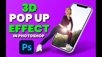 3D POP OUT Effect in Photoshop #photoshoptutorial #art #shortvideo #graphicdesign