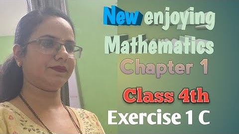 New enjoying mathematics class 4th