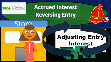 Accrued Interest Reversing Entry 10.25 Sage 50cloud Accounting 2020