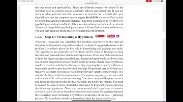 IGNOU MPC005- RESEARCH METHODS-BASIC PROCESS/CONCEPT IN RESEARCH, BLOCK1, UNIT 1, PART3