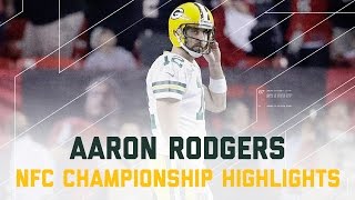 Aaron Rodgers Struggles Packers Vs. Falcons Nfc Championship Player Highlights