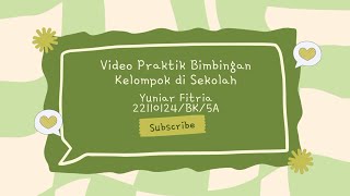 Video Praktik Bimbingan Kelompok di Sekolah