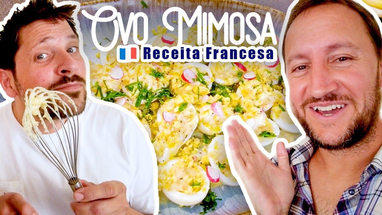 Receita Francesa - Ovos Mimosa (entrada clássica🇫🇷)