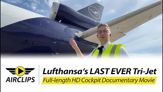 15 OCT 2021! New York JFK 🇺🇸 MD-11F Lufthansa Cargo Retirement flight Pilots Axel, Günter & Simon