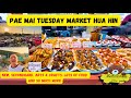 Pae mai tuesday market hua hin thailand  retire to thailand