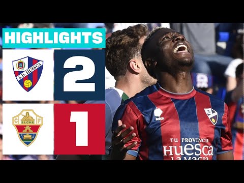 SD HUESCA 2 - 1 ELCHE CF I RESUMEN LALIGA HYPERMOTION