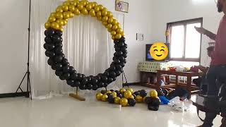 umaiyazh birthday decoration making video #birthdayvideo #uyaahomecare