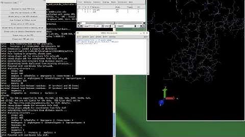 VMD Tutorial 4  loading multiple structure files simultaneously