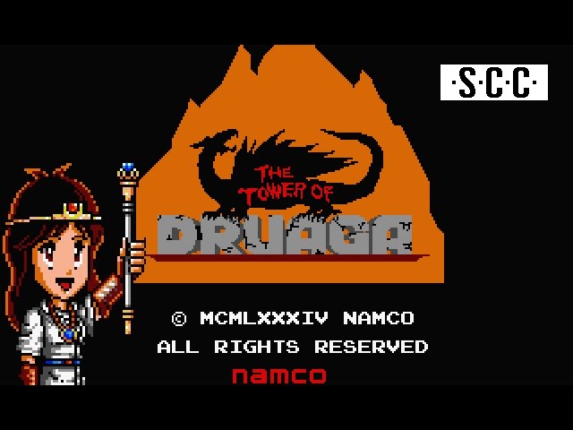 MSX BASICでドルアーガの塔を作ってみた5【SCC対応】 - YouTube