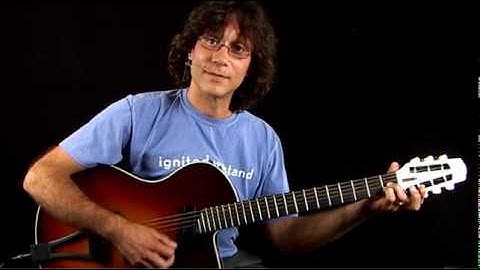 Jazz Guitar Lessons - Inversion Excursion - C Dominant 7 Chord Inversions 1