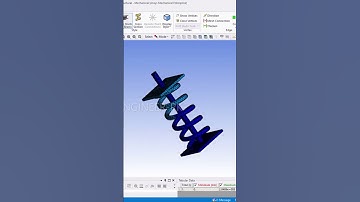 ANSYS ANALYSIS OF SUSPENSION #engineering #cad #3dmodel #ansys  #solidworks #3ddesign #cad3d #3dcad