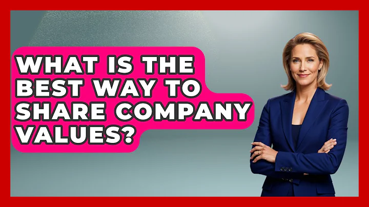 What Is The Best Way To Share Company Values? - Office Wellness Insights