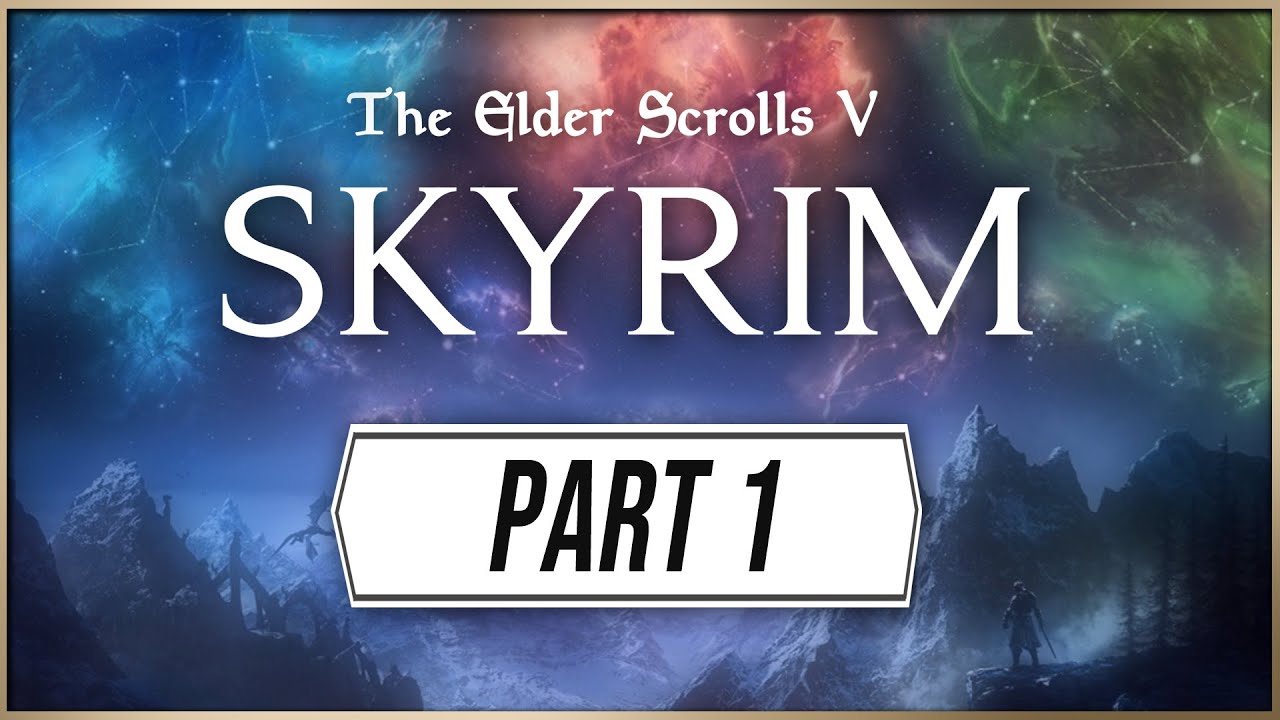 Skyrim Anniversary Edition Gameplay - Part 1 walkthrough!