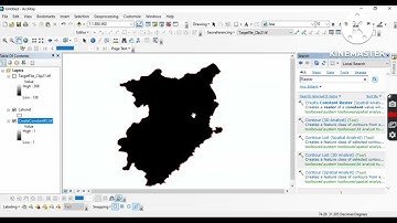 ArcMap GIS#01| How to make a Elevation Mapping using Hexagonal Tessellation